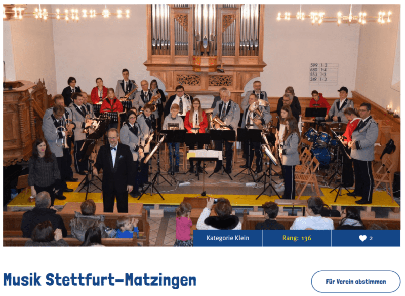 Musik Stettfurt-Matzingen _ Volg-Win